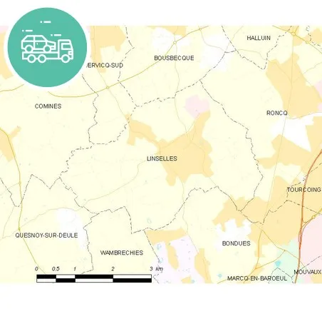 intervention épaviste à Linselles