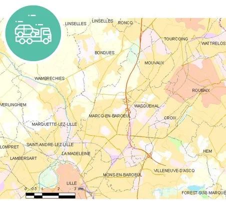 intervention épaviste à Marcq-en-Barœul