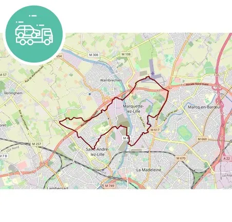 intervention épaviste à Marquette-lez-Lille