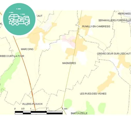 intervention épaviste à Masnières