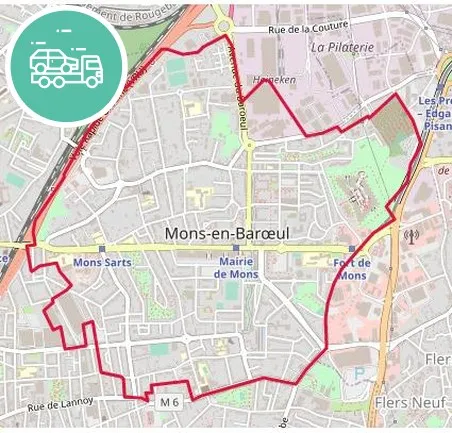 intervention épaviste à Mons-en-Barœul