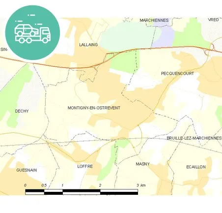 intervention épaviste à Montigny-en-Ostrevent