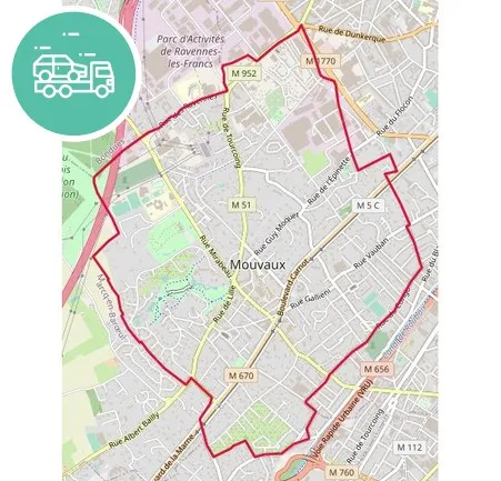 intervention épaviste à Mouvaux