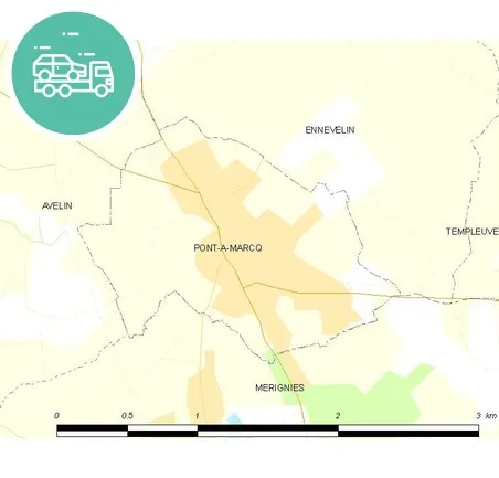 intervention épaviste à Pont-à-Marcq