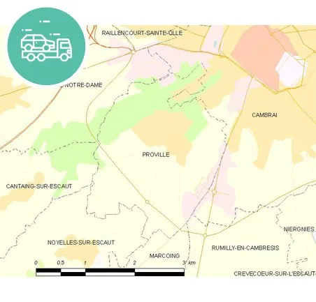 intervention épaviste à Proville