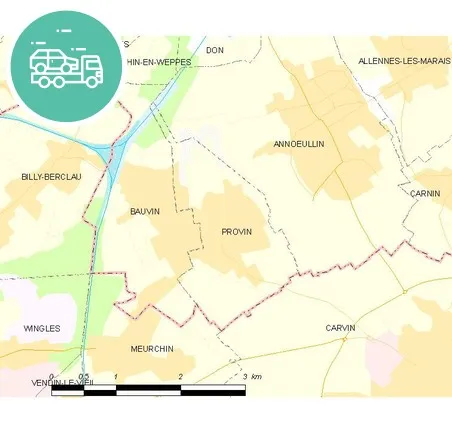 intervention épaviste à Provin