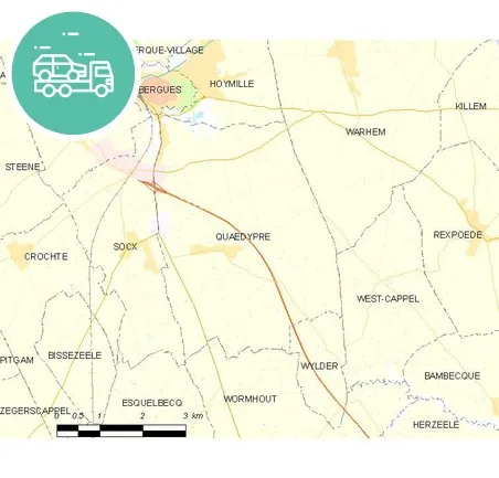 intervention épaviste à Quaëdypre