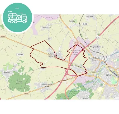 intervention épaviste à Raillencourt-Sainte-Olle