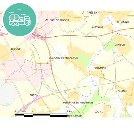 intervention épaviste à Sainghin-en-Mélantois