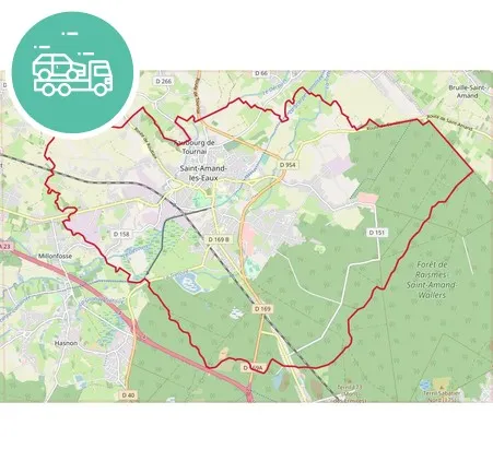 intervention épaviste à Saint-Amand-les-Eaux