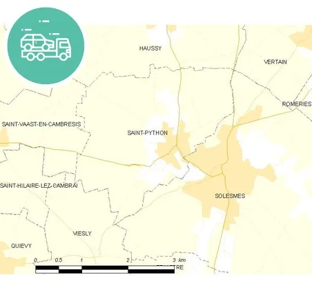 intervention épaviste à Saint-Python