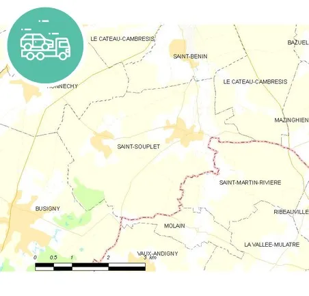 intervention épaviste à Saint-Souplet