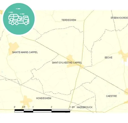 intervention épaviste à Saint-Sylvestre-Cappel