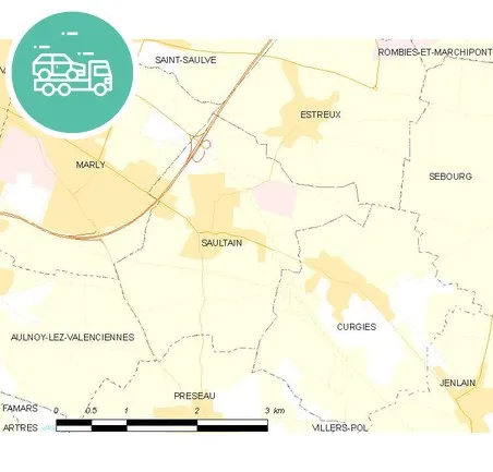 intervention épaviste à Saultain