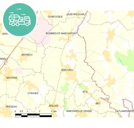 intervention épaviste à Sebourg
