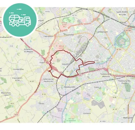 intervention épaviste à Sequedin