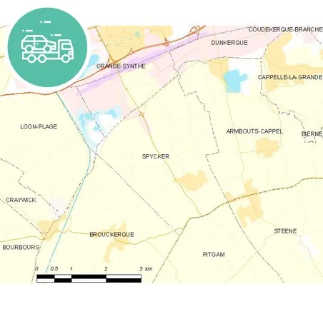 intervention épaviste à Spycker