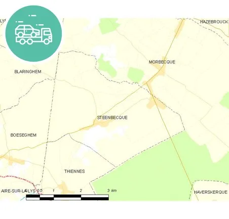 intervention épaviste à Steenbecque