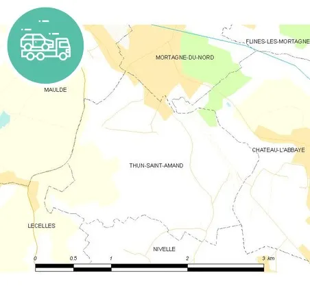 intervention épaviste à Thun-Saint-Amand