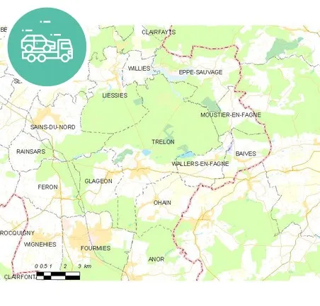 intervention épaviste à Trélon