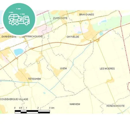intervention épaviste à Uxem
