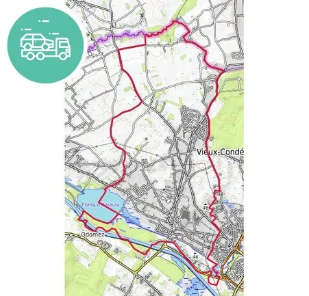 intervention épaviste à Vieux-Condé