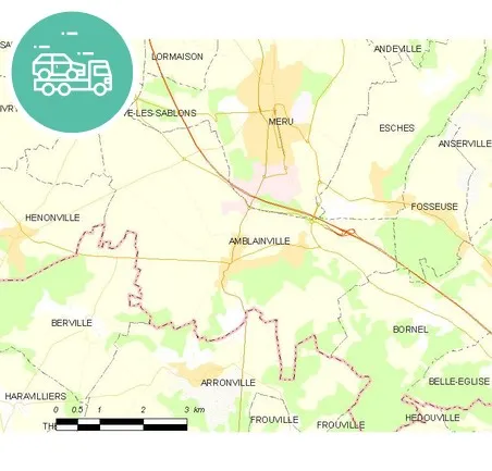 intervention épaviste à Amblainville