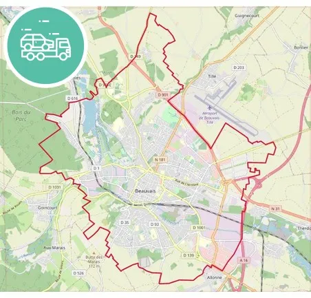 intervention épaviste à Beauvais