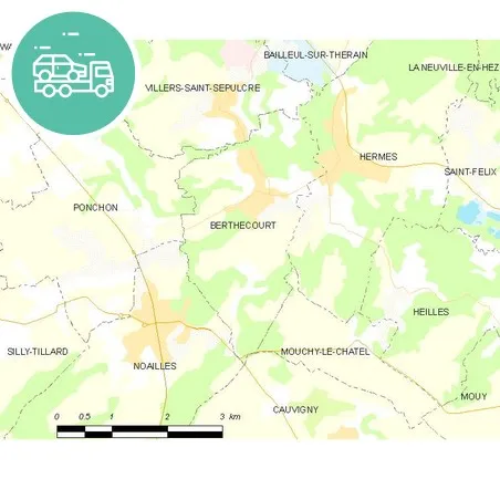 intervention épaviste à Berthecourt