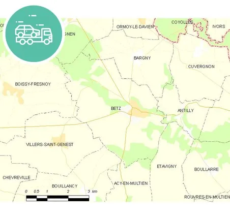 intervention épaviste à Betz