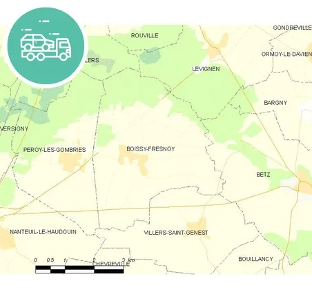 intervention épaviste à Boissy-Fresnoy