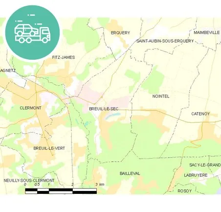 intervention épaviste à Breuil-le-Sec