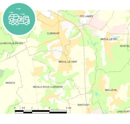 intervention épaviste à Breuil-le-Vert