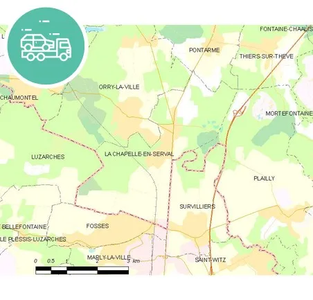 intervention épaviste à Chapelle-en-Serval
