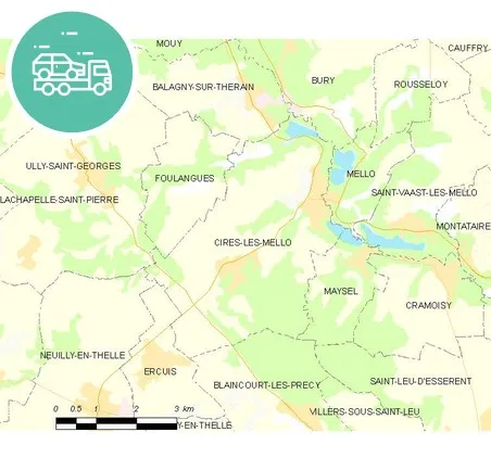 intervention épaviste à Cires-lès-Mello