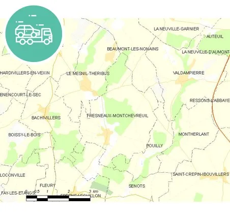 intervention épaviste à Fresneaux-Montchevreuil