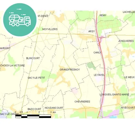 intervention épaviste à Grandfresnoy