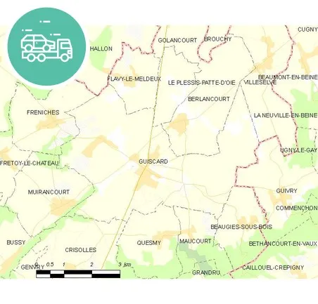 intervention épaviste à Guiscard