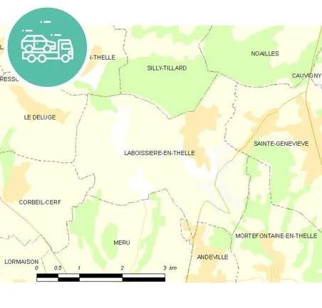 intervention épaviste à Laboissière-en-Thelle