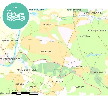 intervention épaviste à Lamorlaye