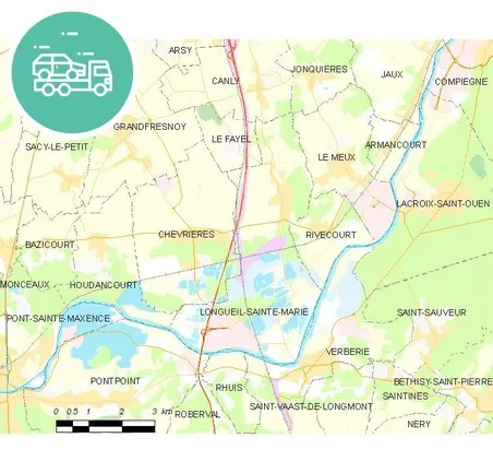 intervention épaviste à Longueil-Sainte-Marie