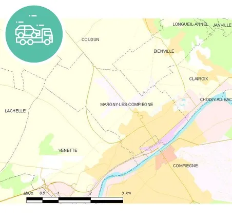 intervention épaviste à Margny-lès-Compiègne