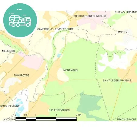 intervention épaviste à Montmacq