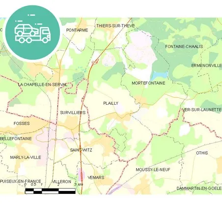 intervention épaviste à Plailly