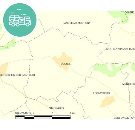 intervention épaviste à Ravenel