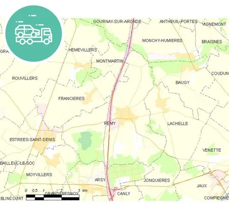 intervention épaviste à Remy