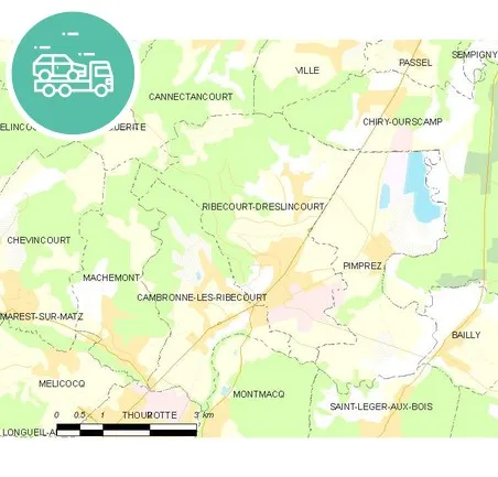 intervention épaviste à Ribécourt-Dreslincourt