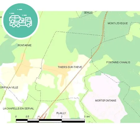 intervention épaviste à Thiers-sur-Thève