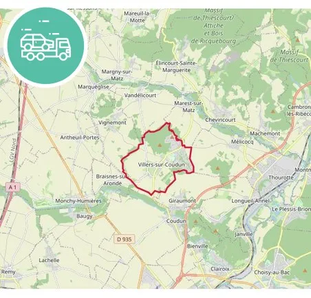 intervention épaviste à Villers-sur-Coudun