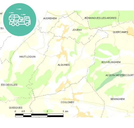 intervention épaviste à Alquines